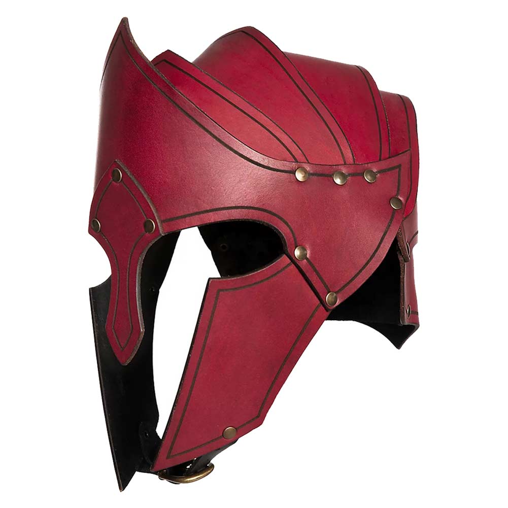 Mittelalterliche Halloween-Karnevalskostüm-Accessoires – Kopfbedeckungen aus PU im Renaissance-Stil