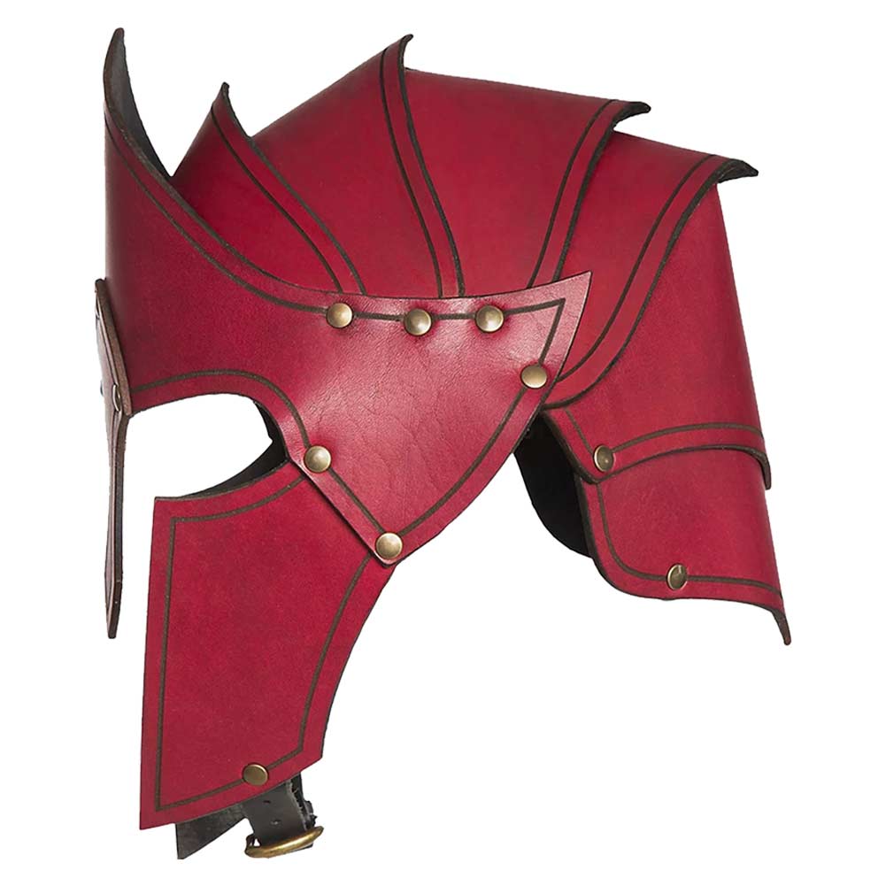 Mittelalterliche Halloween-Karnevalskostüm-Accessoires – Kopfbedeckungen aus PU im Renaissance-Stil