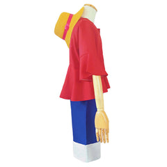 One Piece Kinder Luffy-Cosplay-Kostüm Halloween Karneval Partys