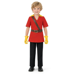 Kinder Gaston Cosplay Kostüm Outfits Halloween Karneval Anzug
