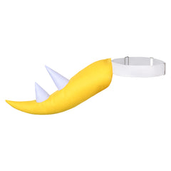 Super Mario gelb Bowser Schwanz Halloween-Karnevalskostüm Accessoires
