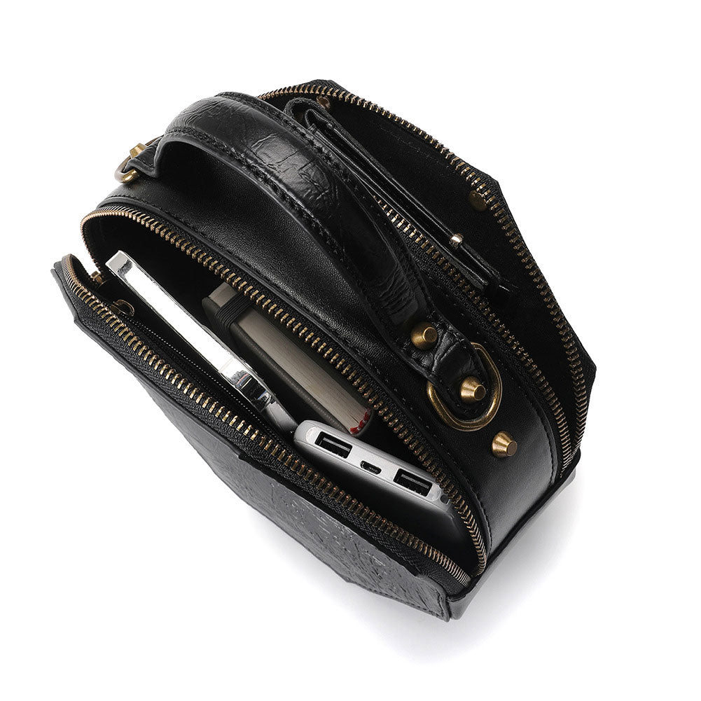 Umhängetasche Crossbody Canvas Taschen Schule Tasche Unisex Messenger Bag punk retro Tasche