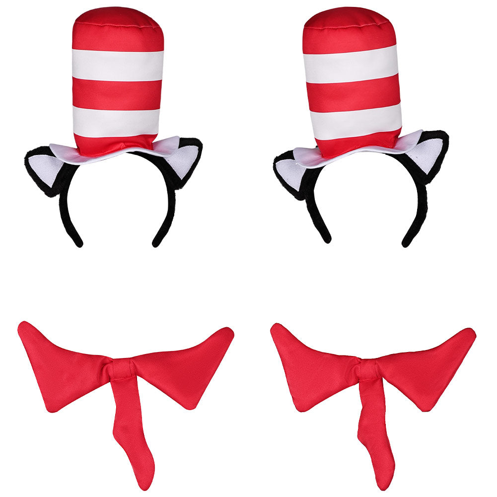 unisex Cosplay Hut Mütze Halloween Karneval Kostüm Zubehör Katze Die Katze im Hut