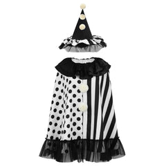 unisex Erwachsene Terrifier Clown-Cosplay-Kostüm für Halloween, Karneval und Partys