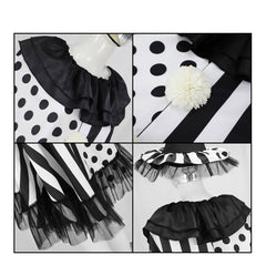 unisex Erwachsene Terrifier Clown-Cosplay-Kostüm für Halloween, Karneval und Partys