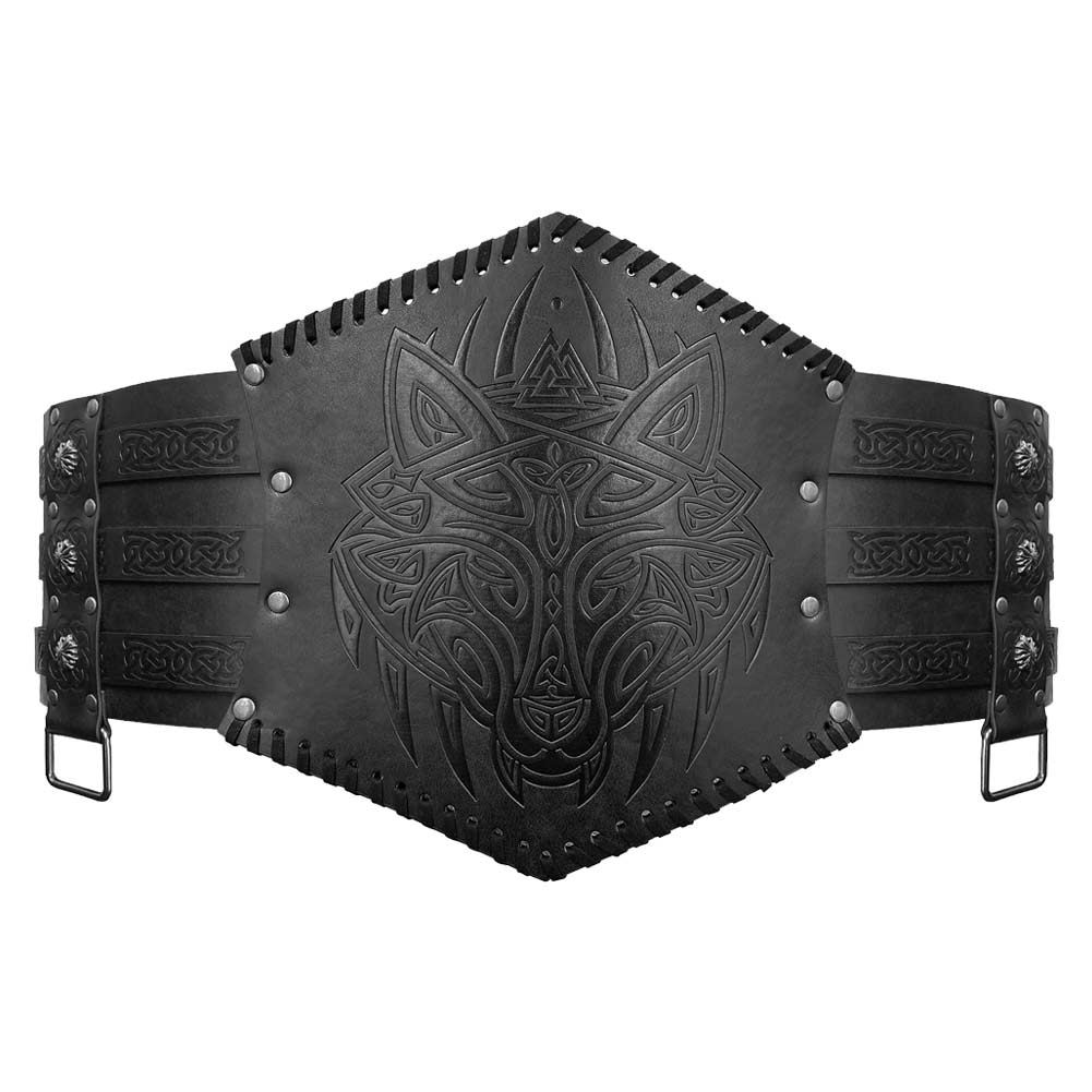 unisex Wikingergürtel Cosplay Gürtel Taillenband Halloween Karneval Kostüm Zubehör