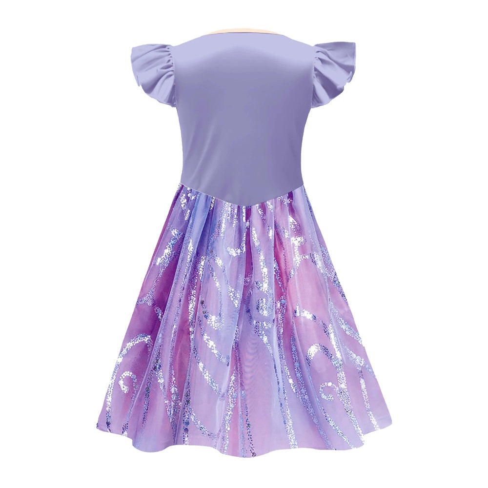 Wicked Kinder Mädchen Kleid Glinda Cosplay Kostüm Halloween Karneval Party Anzug
