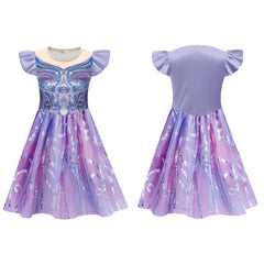 Wicked Kinder Mädchen Kleid Glinda Cosplay Kostüm Halloween Karneval Party Anzug
