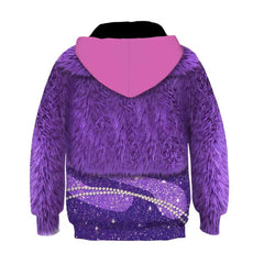 Zoomania Kinder Mädchen Cosplay-Hoodie 3D Druck Kapuzensweatshirt Pullover Gazelle