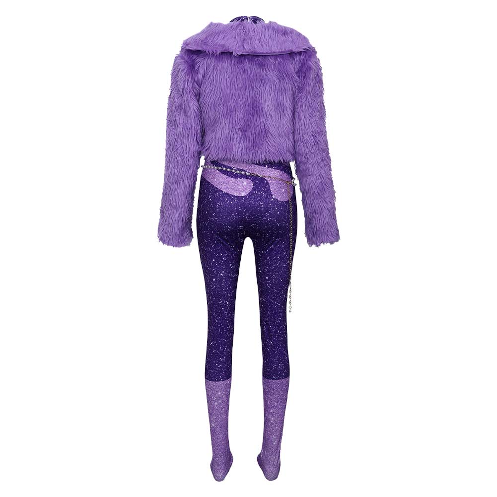 Zoomania Kinder Mädchen Gazelle lila Cosplay Kostüm Halloween Karneval Party Anzug