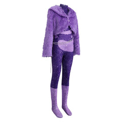 Zoomania Kinder Mädchen Gazelle lila Cosplay Kostüm Halloween Karneval Party Anzug