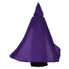 Damen/Kinder Hocus Pocus Sarah Mary Winifred Sanderson Umhang mit Kapuze