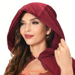 Damen/Kinder Hocus Pocus Sarah Mary Winifred Sanderson Umhang mit Kapuze