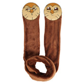 Erwachsene Winter Schal/Abzeichen The Owl House Hooty Schal Halstuch Cosplay Zubehör
