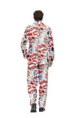 Konfetti Anzug Boom Confetti Suit Karneval Outfits