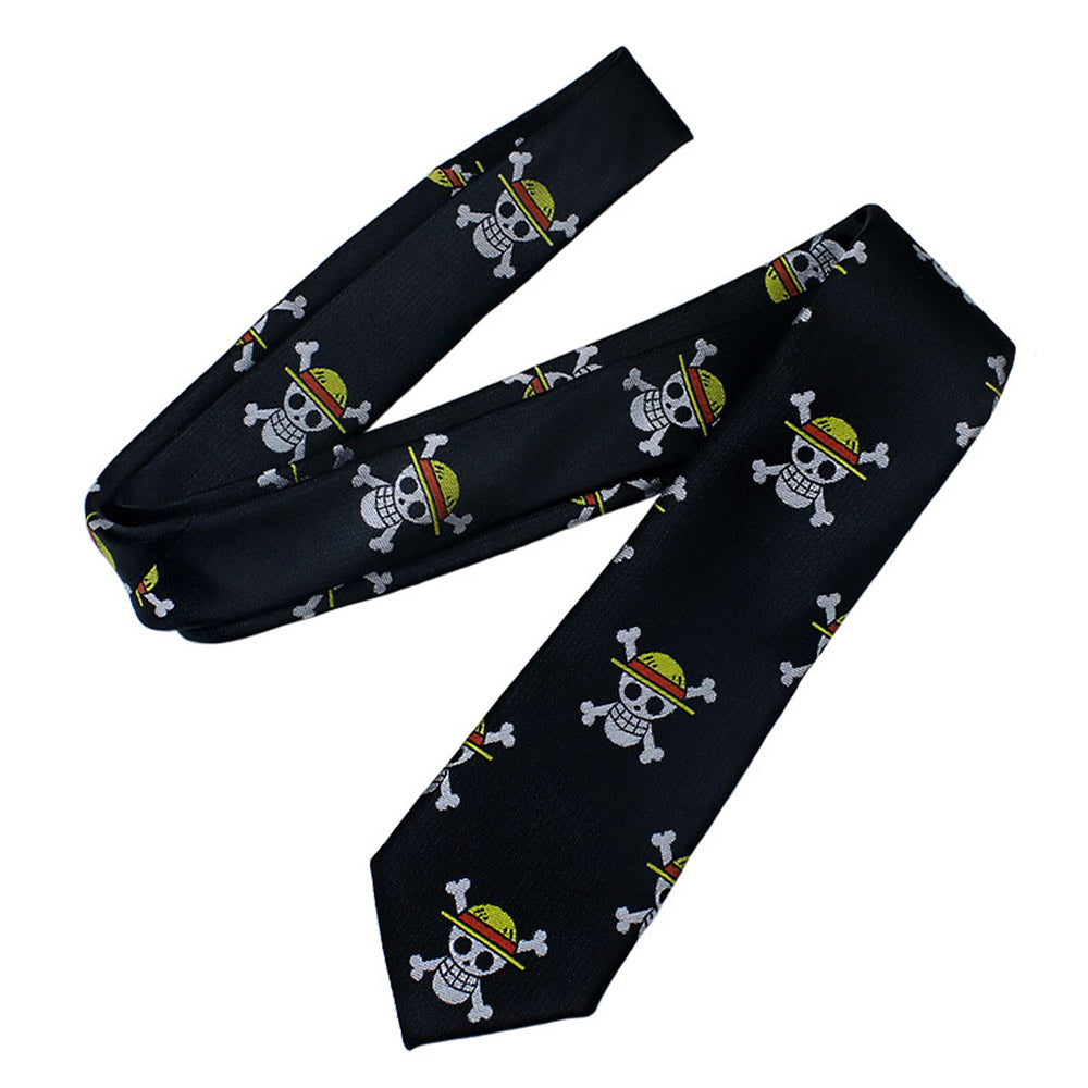 One Piece Luffy Der Strohhut Piraten Cosplay Krawatte Halloween Karneval Party Zubehör Anime