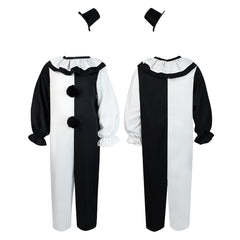 Kinder Clown Cosplay Kostüm Outfits Halloween Karneval Party Anzug