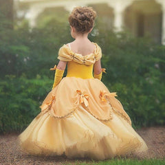 Bella Prinzessin Bella Kleid Cosplay Kostüm Party Kleid für Kinder Mädchen Halloween Karneval Kleid als Geburtstagsgeschenk - Karnevalkostüme