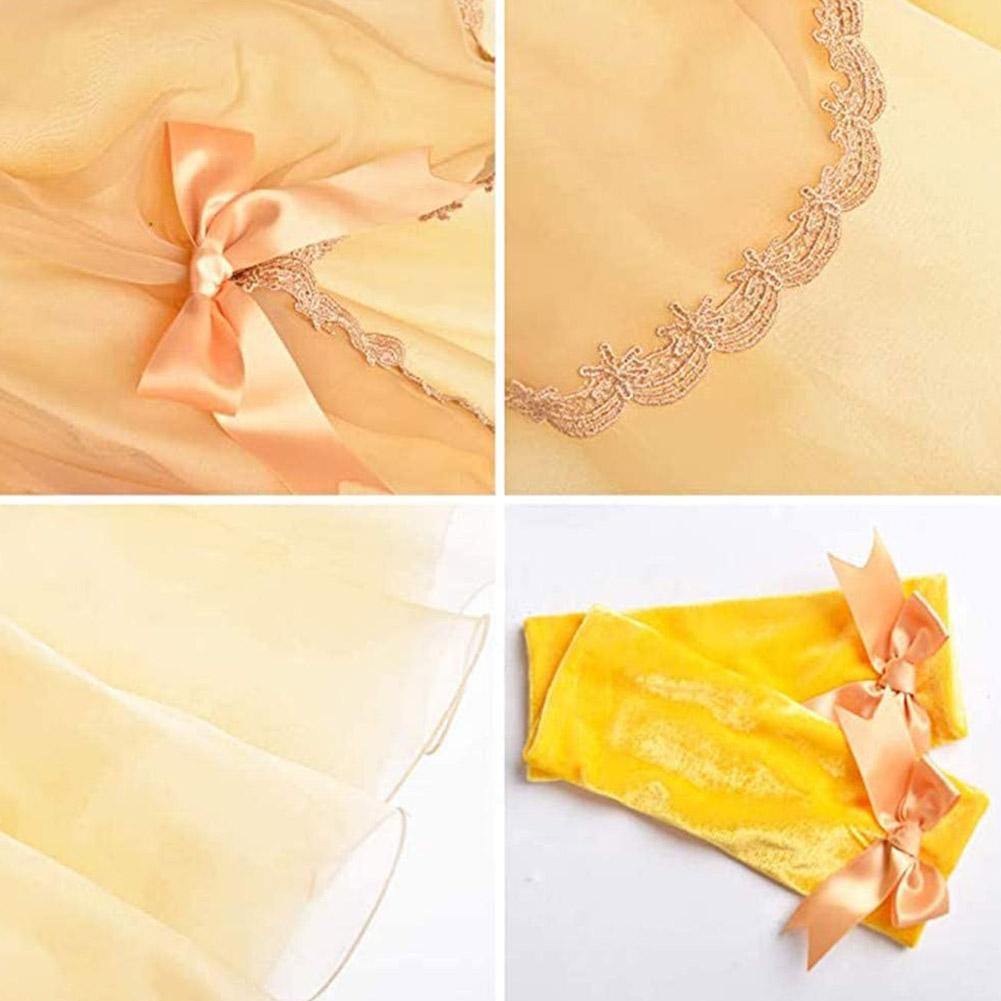 Bella Prinzessin Bella Kleid Cosplay Kostüm Party Kleid für Kinder Mädchen Halloween Karneval Kleid als Geburtstagsgeschenk - Karnevalkostüme