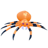 Horror Halloween Glühen Party Dekoration Scary 2.4m Glühende Aufblasbare Spinne Lampe Outdoor Ornamente