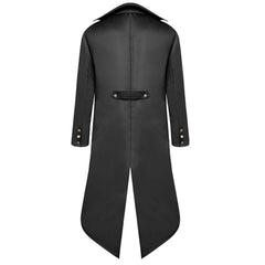 Herren Mittelalter Langarm gotisch Viktorianischen Jacke Blazer Steampunk Herren Smokingmantel Cosplay Kostüme für Karneval - Karnevalkostüme
