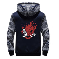 Cyberpunk 2020 Cosplay Hoodie 3D Druck Sweatshirt Erwachsen Unisex Jacke für Alltag Winter Herbst
