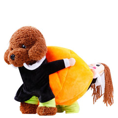 Haustier Kostüm Hund Kostüm Kleidung Haustier Outfit Anzug Rider Style - Karnevalkostüme