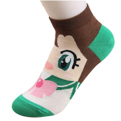 Hohe Qualität Sailor Moon Sneaker Socken Kawaii süße Ankle Cotton Socken Mode Frauen Neu 6.tlg - Karnevalkostüme