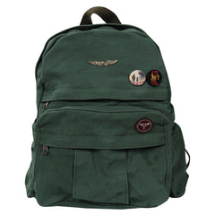 Erwachsene Unisex The Last of Us Ellie Cosplay grün Rucksack Schulrucksack Stundenten Rucksack