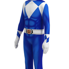 Kinder Mighty Morphin Power Rangers Billy Cosplay Kostüm Halloween Karneval Jumpsuit