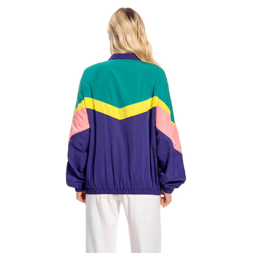 unisex 80er Jahre Jacken Damen Reto Jacke Mantel Cosplay Kostüm Outfits Halloween Karneval Anzug
