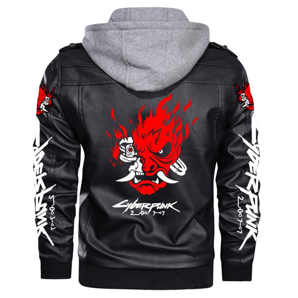 Cyberpunk 2077 Herren Jacke V Jacke für Alltag Hoodie Erwachsene Jacke mit Kaputze - Karnevalkostüme
