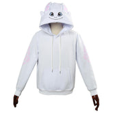 Drachenzähmen leicht gemacht 3 Die geheime Welt Toothless Hoodie Pullover mit Kaputze Pulli für Erwachsene Weiß Hoodie - Karnevalkostüme