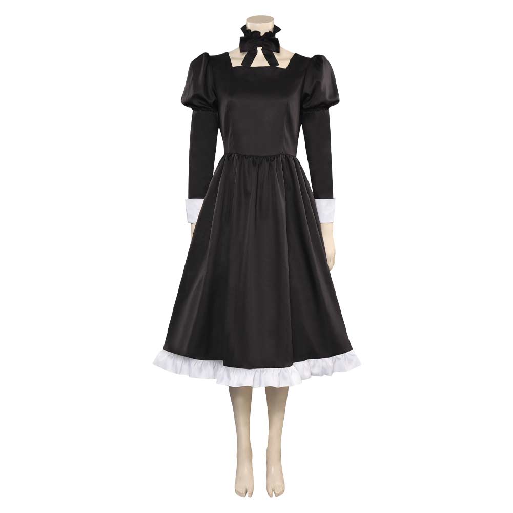 Damen Cosplay Kostüm Outfits Halloween Karneval Party Anzug Maid Schürze Kleid