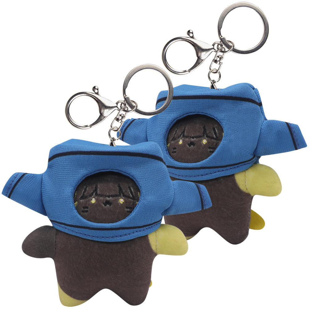 BLUE LOCK Bachira Meguru Plüsch Schlüsselanhänger Spielzeug Cartoon weiche Plüschpuppen Geburtstag Weihnachtsgeschenk Anime