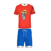 ONE PIECE FILM RED Monkey D. Luffy Cosplay Outfits Erwachene 3D Druck Halloween Karneval Kostüm