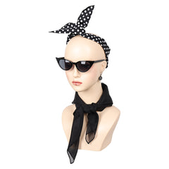 Damen 1950er Karneval Party Rollenspiel Kostüm Party Set Cosplay Kostüm Outfits