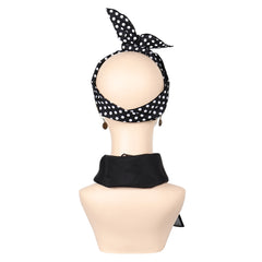 Damen 1950er Karneval Party Rollenspiel Kostüm Party Set Cosplay Kostüm Outfits