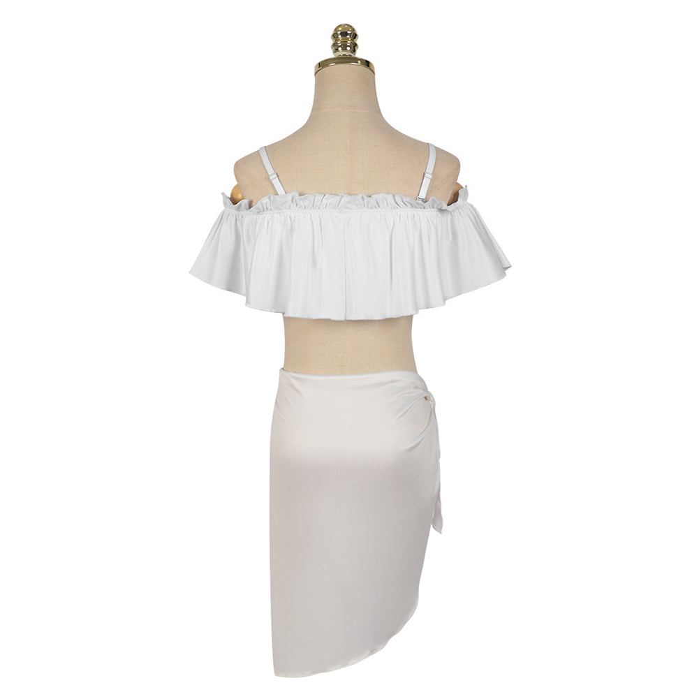 Damen Badeanzug Sommer Kostüm Outfits Halloween Karneval Party Verkleidung Anzug