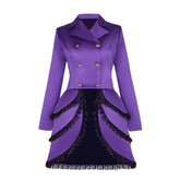 Damen Erwachsene Mittelalterlich Retro Kleid Cosplay Kostüm Outfits Halloween Karneval Anzug