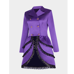 Damen Erwachsene Mittelalterlich Retro Kleid Cosplay Kostüm Outfits Halloween Karneval Anzug
