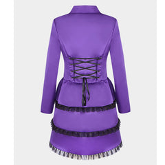 Damen Erwachsene Mittelalterlich Retro Kleid Cosplay Kostüm Outfits Halloween Karneval Anzug