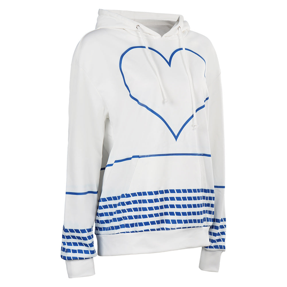 Damen Hoodie Sweatshirt Cosplay Kostüm Outfits Halloween