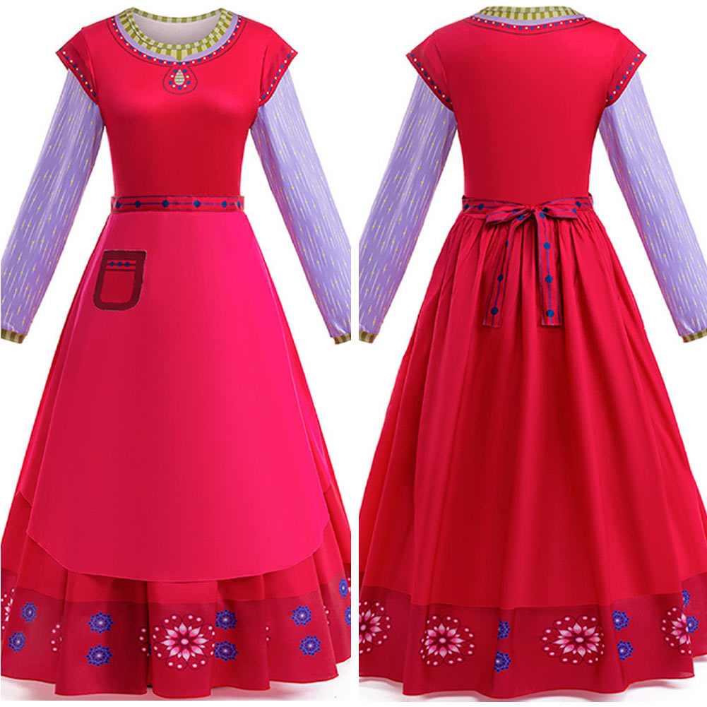 Damen Kleid Wish 2023 -Dahlia Cosplay Kostüm Outfits Halloween Karneval Anzug