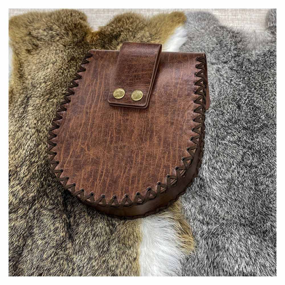 Damen mittelalterliche Retro-Tasche Wikinger Stil Cosplay Gürteltasche Halloween Karneval Kostüm Zubehör