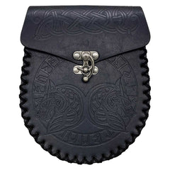 Damen mittelalterliche Retro-Tasche Wikinger Stil Cosplay Gürteltasche Halloween Karneval Kostüm Zubehör