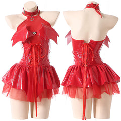 DEATH NOTE Damen misa amane rot Teufel Cosplay Kostüm Outfits Anime