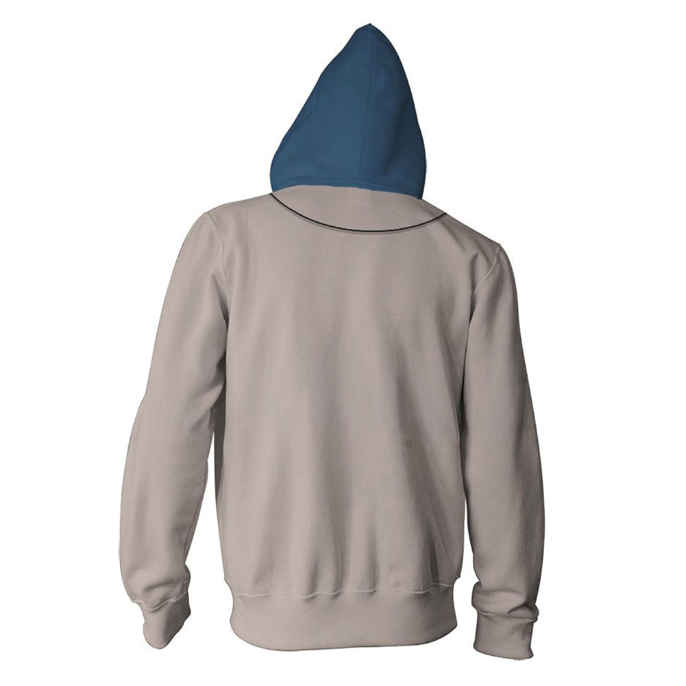 Herren Jujutsu Kaisen Nanami Kento Cosplay Hoodie 3D Druck Sweatshirt mit Kapuze Streetwear Pullover Anime