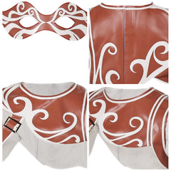 Kinder Kitty Kostüm Outfits Halloween Karneval Anzug Urlaub verkleiden sich Auge Maske Kitty