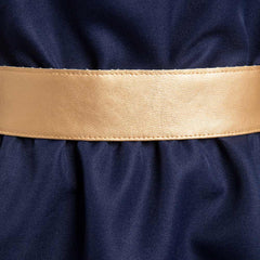Kinder Mädchen blau Kleid Partykleid Elegant Kurzarm Sommerkleider Kinder Einfarbig A Linie Freizeitkleid
